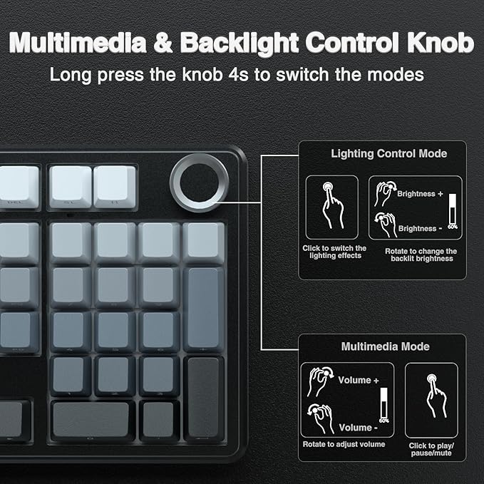AULA F99 Pro Wireless Mechanical Keyboard - Image 5