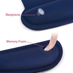 MOSISO Wrist Rest Support for Mouse Pad & Keyboard Set, Ergonomic Mousepad - Image 4