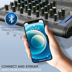 Pyle 6 Channel Bluetooth Studio Mixer - Image 5