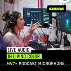 Shure MV7+ Dynamic Microphone – USB-C & XLR Podcast Mic - Image 4