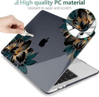 MEEgoodo Case for MacBook Pro 13 inch, Laptop Hard Shell - Image 3
