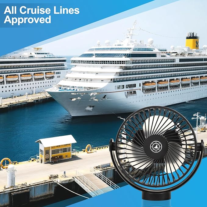 Magnetic Cruise Fan with 12000mAh Battery - Image 4