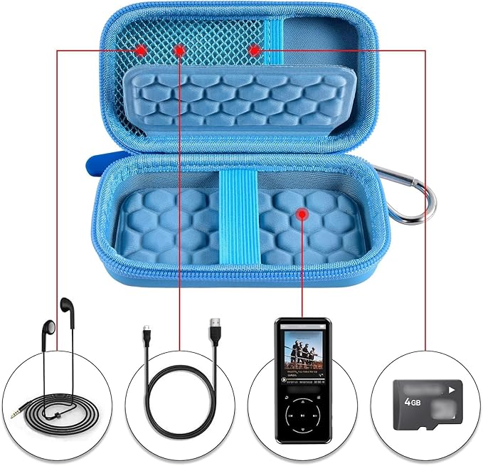 Comecase MP3 & MP4 Player Case for SOULCKER/G.G.Martinsen/Grtdhx/iPod - Image 2