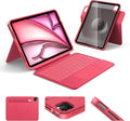 HOU Rotatable Keyboard Case for iPad Air 11, Magnetic Detachable Case by HOU