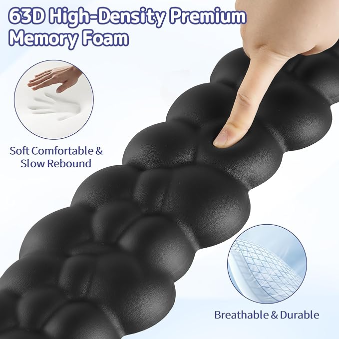 Cloud Wrist Rest Keyboard, Cloud Keyboard Wrist Pad Set - Image 4
