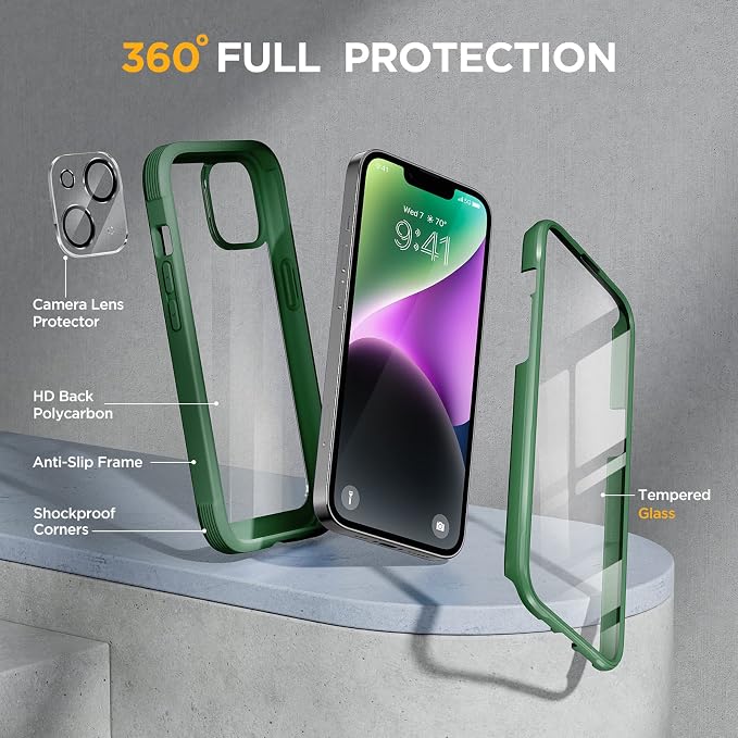 Miracase Glass Series Designed for iPhone 14 Plus Case 6.7 inch, 2023 Upgrade - Image 3