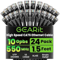 GearIT Cat 6 Ethernet Cable Pack by GEARit
