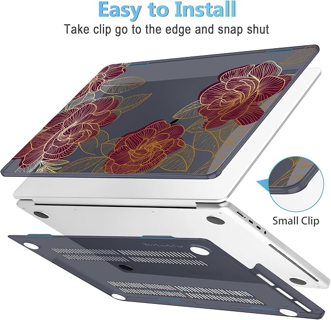 Mektron Case for MacBook Pro 16" M4 A3403 A3186 M3 A2991 M2 A2780 M1 A2485 - Image 3