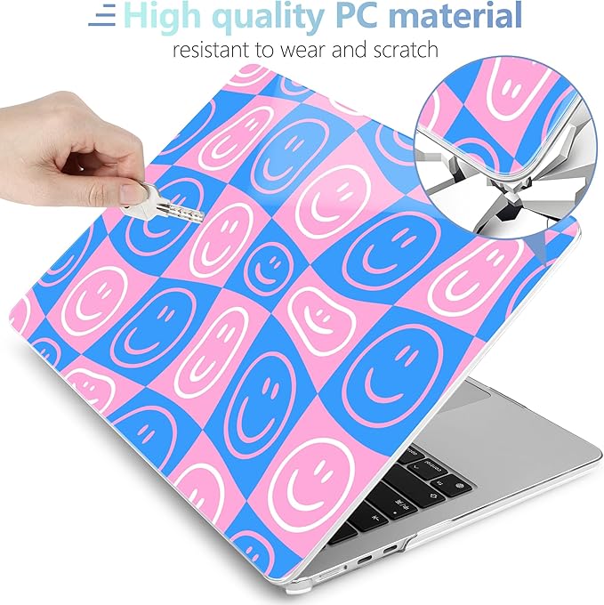 MEEgoodo Case for MacBook Air M4/M3/M2 13.6 inch 2025 2024 2022, Fit Model - Image 4