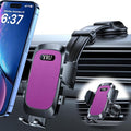 YRU Cell Phone Holder for Car Dashboard Windshield Phone Stand for iPhone 16 15 by YRU2025ProCarMount