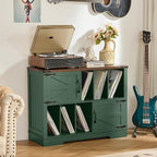 Large Record Player Stand with Vinyl Storage Up to 450 Albums, 39 Inch - Image 8