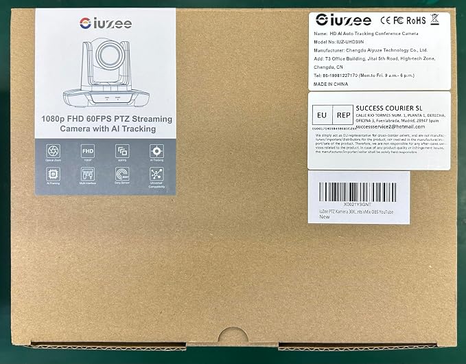 AI Auto Tracking PTZ Camera 3G-SDI/USB3.0/HDMI/LAN PoE 30X Optical and 8X - Image 10