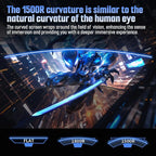 SANSUI Curved 24 Inch Gaming Monitor 160Hz FHD 1080P Computer Monitor, MPRT 1ms - Image 7