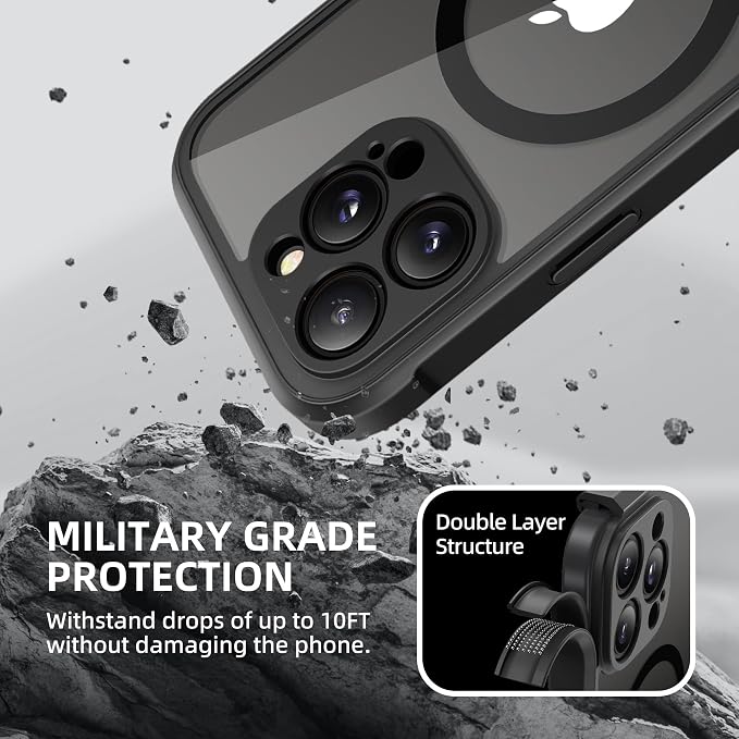 BERFY Magnetic for iPhone 16 Pro Max Case, Compatible - Image 8