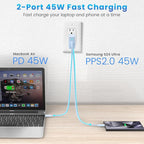 2Port 45W Super Fast Charger Type C - Image 3