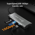 j5create Laptop Docking Station, 4K60Hz HDMI, USB-C 10Gbps, 2 USB-A 10Gbps - Image 5