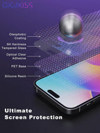 Compatible for iPhone 16 Pro Privacy Screen Protector 6.3 Inch - Image 4