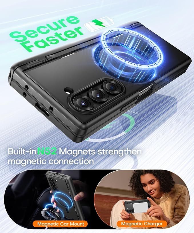 BERFY Magnetic for Samsung Galaxy Z Fold 6 Case - Image 4