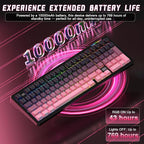 LINGBAO K98 Wireless Mechanical Gaming Keyboard, Tri-Mode BT5.0/2.4GHz/USB-C - Image 5