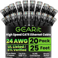 GEARit Cat 6 Ethernet Cable Pack by GEARit