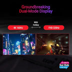 ASUS ROG Strix 27” 4K HDR USB-C Gaming Monitor – White, UHD Dual Mode, Fast IPS - Image 4
