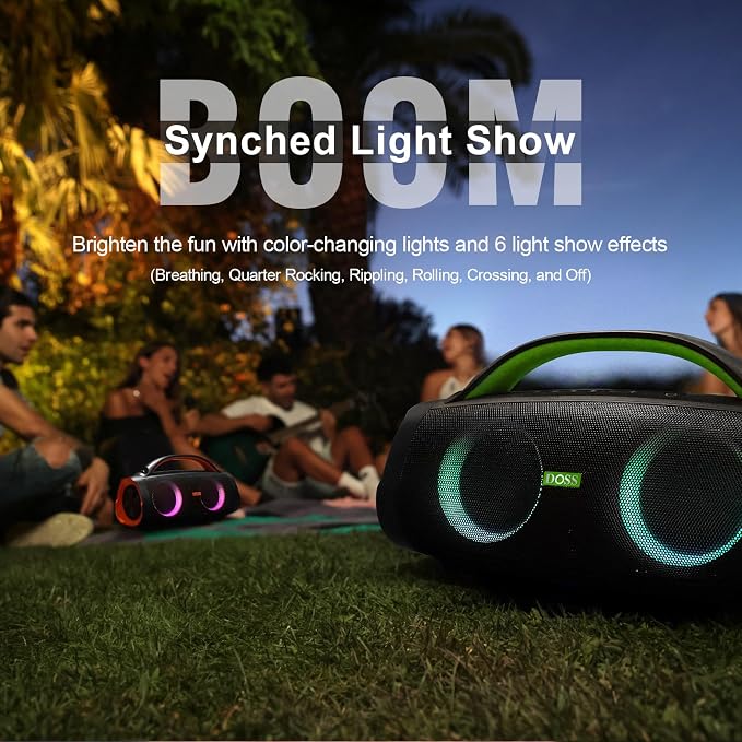 DOSS Extreme Boom Pro Loud Bluetooth Speaker - Image 7
