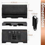 BECPLT for Galaxy S24 Ultra S23 Ultra S22 Ultra S21 Ultra Nylon Belt Holster - Image 5