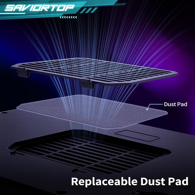 Brook Saviortop Gaming Laptop Cooler, IC Core Cooling Pad - Image 6