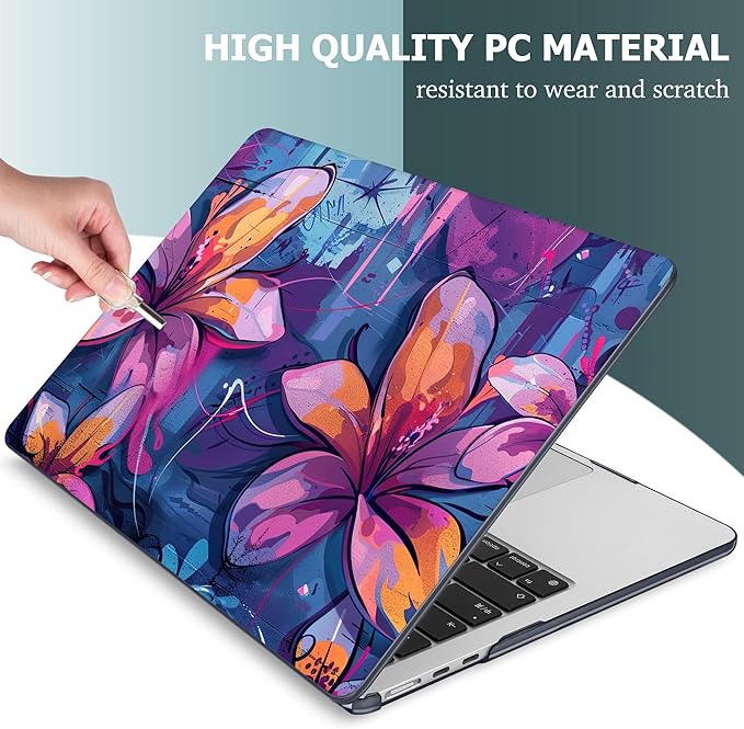 Mektron for 2025 M4 MacBook Air 13.6 Inch A3240 Case Fits 2023 A2681 M2 2024 - Image 8