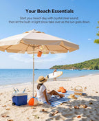 Portable Bluetooth Speaker Beach Essentials: Powerful Crystal Clear - Image 6