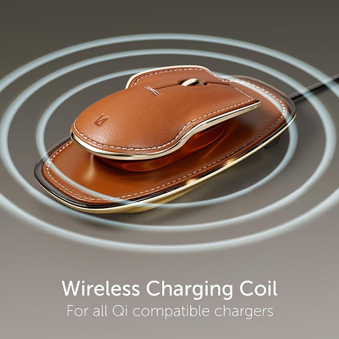 LUNAR ARTEFACTS Ambidextrous Rechargeable Bluetooth Wireless Computer Mouse - Image 9