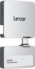 Lexar 1TB Professional Go Portable SSD w/Hub, Supports Apple 4K 60fps ProRes by Lexar