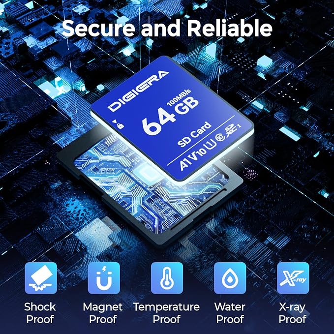 64GB CS100 SDXC UHS-I Memory Card - Image 6