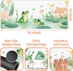 Mouse Pad Large Cute and Whimsical Frogs Non-Slip Gaming Desk Mat - Image 3