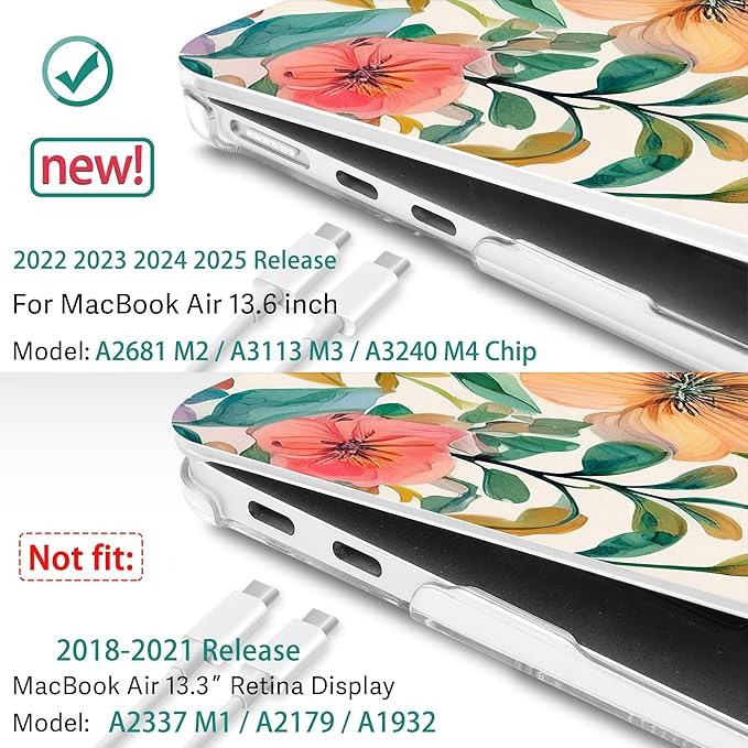 May Chen for MacBook Air 13.6 inch Case A3240 M4 A3113 M3 A2681 M2 - Image 3
