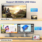 1.64FT USB 4 Extension Cable for Thunderbolt 4, 240W Male to Female Super Fast - Image 4