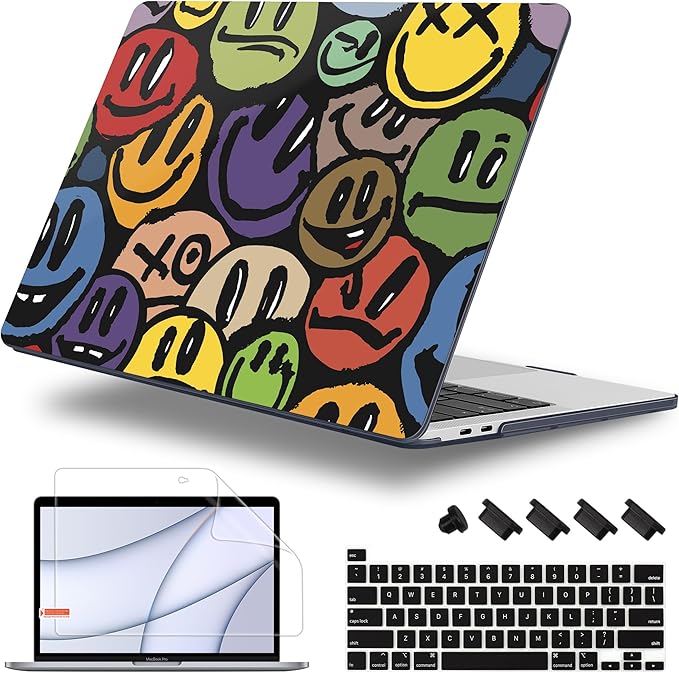 Case for MacBook Pro 13 inch with/Without Touch Bar, Hard Shell + Keyboard by WelcomeViseNewitems