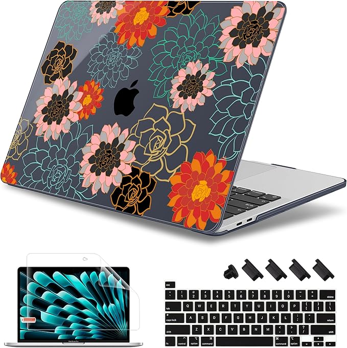 May Chen Case for MacBook Pro 13 inch M2 2023, 2020 A2338 M1 A2251 A2289 by MayChen