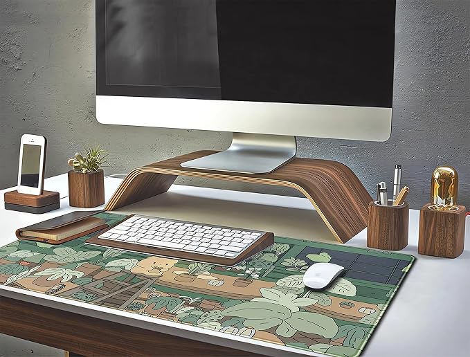 Kawaii Bear XL Gaming Mouse Pad & Desk Mat - Image 6