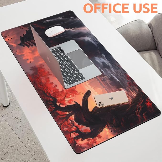 Mouse Pad Large Fantasy Landscape Non-Slip Gaming Desk Mat - Image 5