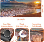 Mouse Pad Large Nice Sunset Non-Slip Game Desk Mat - Image 3