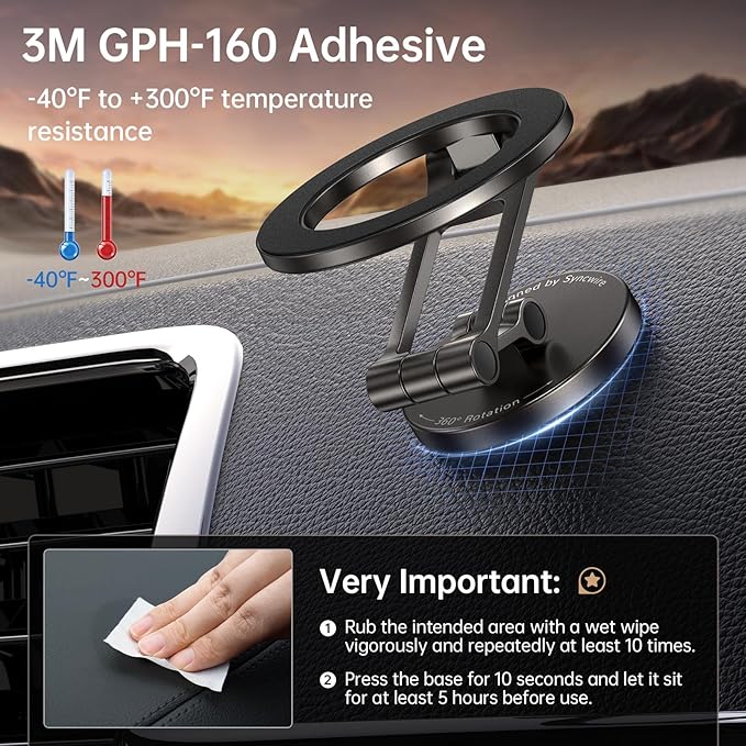 Syncwire Fits MagSafe Car Mount - Image 5