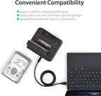 StarTech.com Dual-Bay USB 3.1 to SATA Hard Drive Docking Station, USB 3.1 - Image 4