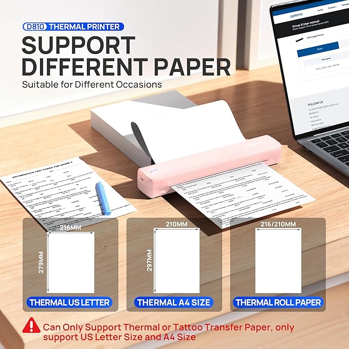 POLONO Portable Printer Wireless - Image 3