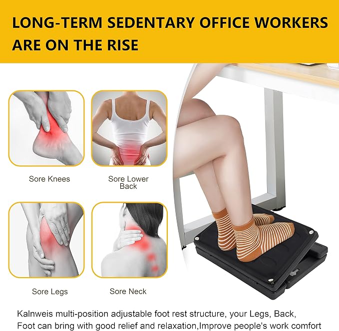 Adjustable Foot Rest Under Desk - Image 6