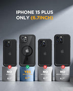 Miracase Magnetic for iPhone 15 Plus Case 6.7'' only for 15 Plus Phone Case - Image 2