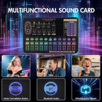 ALSO GO Podcast Equipment Bundle, Professional BM-800 Podcast Microphone - Image 4