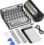 162-in-1 Mini Electric Screwdriver Set, SMOOTHARMOR Precision Cordless Power by SMA