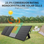 400W Portable Solar Panel for Power Station Generator, 400 Watt Foldable Solar - Image 6