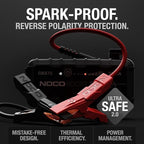 NOCO Boost X GBX75: 2500A UltraSafe Jump Starter – 12V Lithium Battery Booster - Image 4